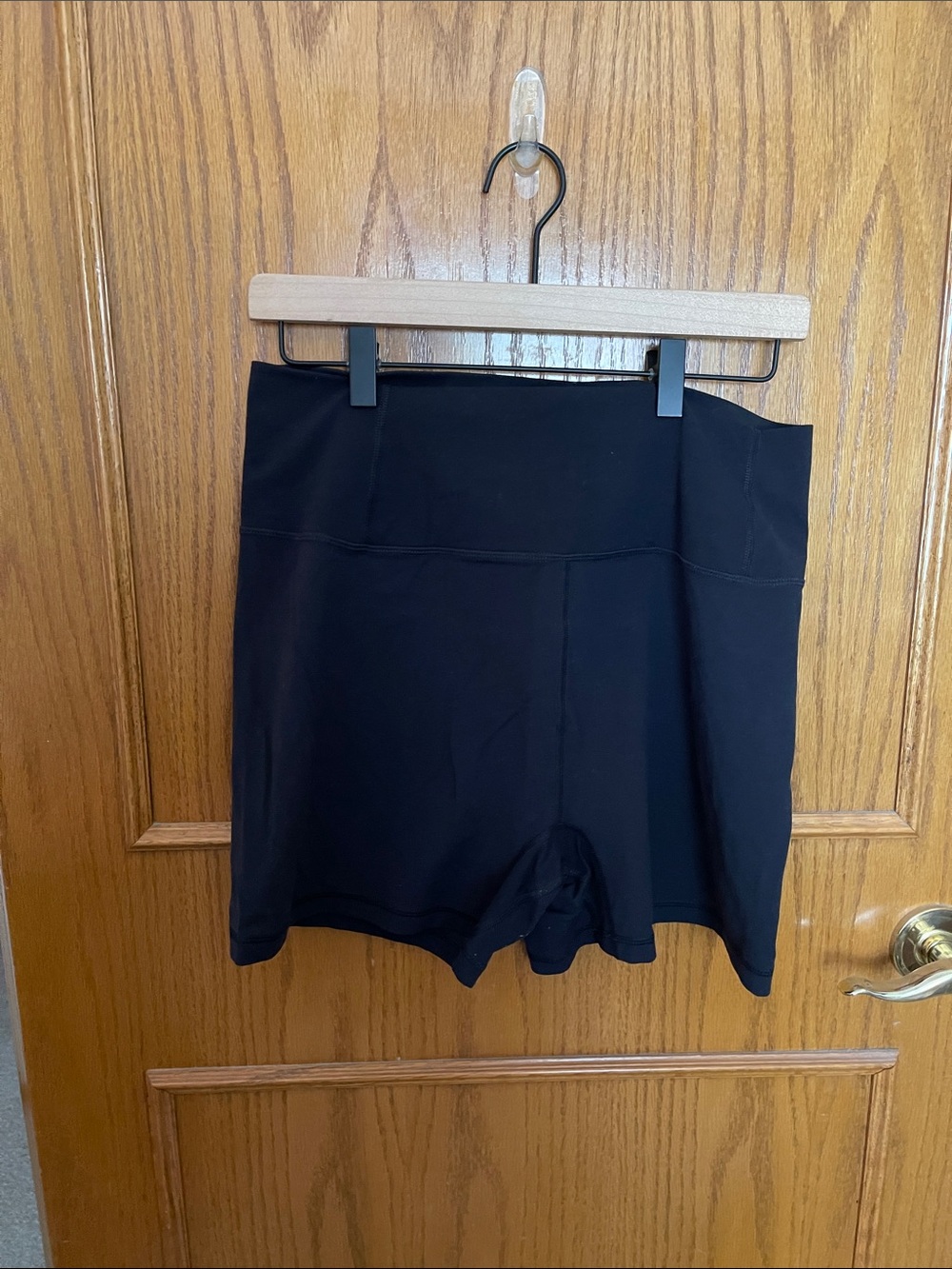 FP Movement by Free People Black High-Rise Bike Shorts